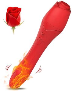 Жіночий вібратор DMM Rose з підігрівом