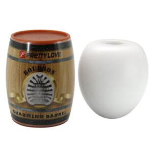 Мастурбатор яйце PRETTY LOVE Barrel білий, 5.5 см