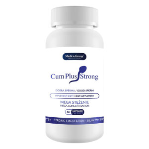 Таблетки Medica Group Cum Plus Strong для збільшення кількості та якості сперми, 60 капсул