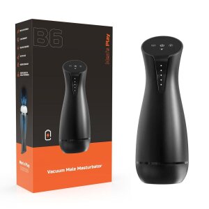 Чоловічий вакуумний мастурбатор EROSPACE MEN’S PLAY B6 з вібрацією і підігрівом