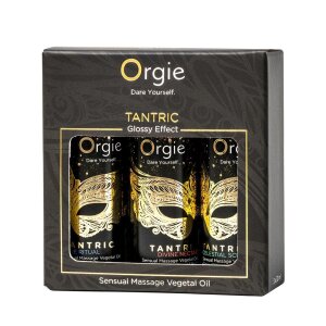 Набір олій для тантричного масажу Orgie – Tantric Mini Size Collection (3х30 мл), зволоження