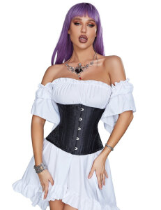 Корсет Star Night Corset з гачками та шнурівкою, чорний, XL (без коробки)