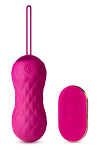 Віброяйце, кероване за допомогою пульта Blush Lush Carina, рожевий