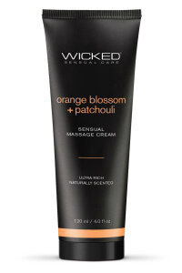 Масажний крем Wicked Orange Blossom Patchouli з ароматом апельсинової квітки та пачулі, 120 мл