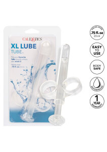 Шприц для спринцювання анальний душ XL Lube Tube CalExotics прозорий, 10.2 х 2 см