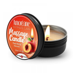 Масажна свічка Amoreane Candle Персик, 30 мл