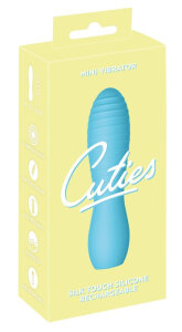 Міні-вібратор із рельєфом You2Toys Cuties 3, блакитний