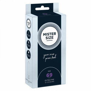Презервативи латексні Mister Size 69 мм ультра тонкі (ціна за упаковку, 10 шт.)