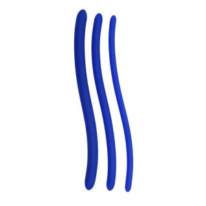 Стимулятори уретри You2Toys Silicone Dilator Set хвилеподібної форми, сині, 3 шт.
