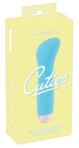 Міні-вібратор Cuties для точки G, блакитний
