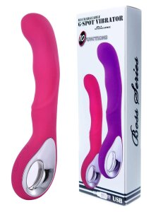 Вібратор G-spot 10 функцій USB Pink