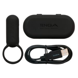 Кільце ерекційне TENGA-SVR SMART VIBE RING Чорне