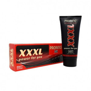 Крем, що збільшує об'єм, сильний HOT PRORINO XXXL Cream for men 65 мл