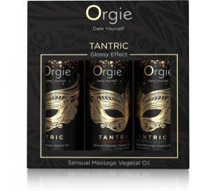 Міні-колекція масажних олій Orgie "Tantric", 3 x 30 мл