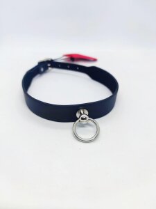 Нашийник з кільцем Collar black with ring