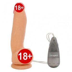 Вібратор на присосці з пультом керування California Exotics Max Vibrating Cock & Balls