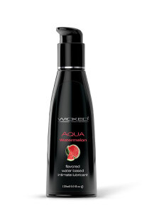 Їстівний лубрикант зі смаком кавуна Wicked Aqua Watermelon Flavored, 120 мл