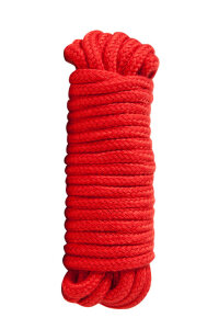 Мотузка для бондажу GP BONDAGE ROPE 5M RED