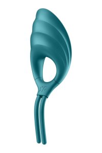 Регульоване кільце ерекційне Satisfyer Swordsman Camouflage з рельєфом, зелене