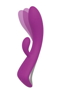 Подвійний вібратор Dream Toys VIBES OF LOVE ROCKING BUNNY PURPLE