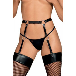 Гартери Obsessive A741 Black One Size
