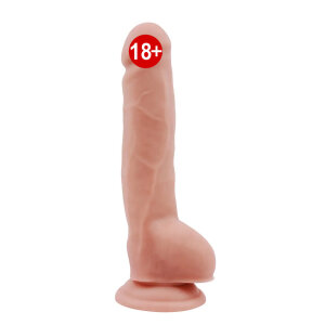 Фалоімітатор з подвійною щільністю Mr. DIXX 9INCH DUAL DENSITY DILDO
