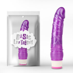 Вібратор фіолетовий Chisa Basic Luv Theory Wild Penetrator реалістичний на батарейках