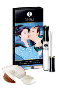 Блиск для губ DIVINE ORAL PLEASURE GLOSS COCONUT, 10мл
