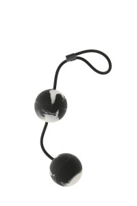 Кульки MARBILIZED DUO BALLS, BLACK