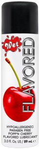 Їстівний лубрикант Wet Clear Flavored Cherry (Стигла вишня), 89 мл