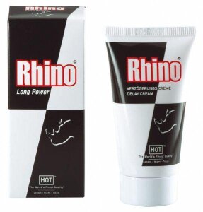 Крем пролонгатор для чоловіків Hot RHINO, 30 мл