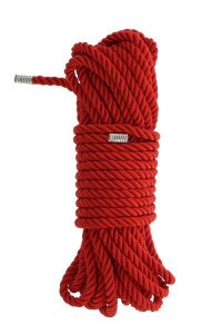 Мотузка для бондажу Dream Toys Blaze Deluxe червона, 10 м