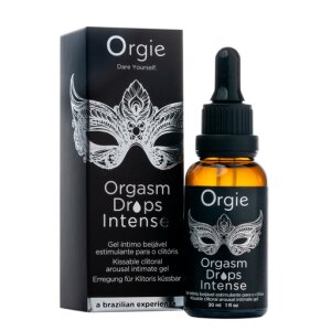 Краплі для клітора збуджуючі Orgie Orgasm Drops Intense 30ml інтенсивна формула