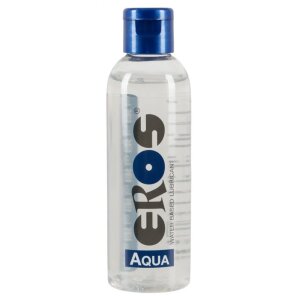 Гель-лубрикант EROS "Aqua" bottle 50 мл на водній основі вагінальний універсальний