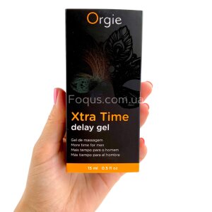 Продовжуючий гель для чоловіків Orgie Xtra Time Delay Gel 15 мл пролонгатор