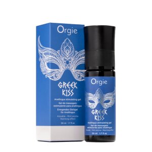 Гель збуджуючий Orgie Greek Kiss 50 мл змазка для оральних пестощів охолоджуюча стимулююча м'ята
