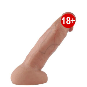 Гіперреалістичний фалоімітатор для секс-машин Hismith Hyper Realistic Silicone Dildo, KlicLok