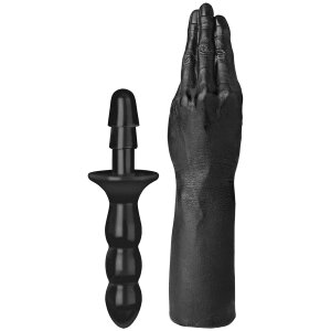 Рука для фістингу Doc Johnson Titanmen The Hand with Vac-U-Lock Compatible Handle, діаметр 6,9 см