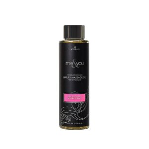 Масажна олія Sensuva — Me&You Pink Grapefruit & Vanilla Bean (125 мл) з феромонами