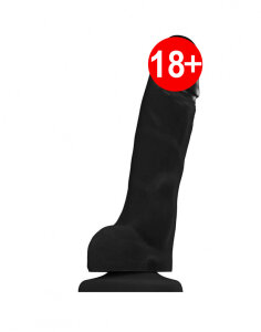 Реалістичний фалоімітатор Strap-On-Me SOFT REALISTIC DILDO Black - Size L