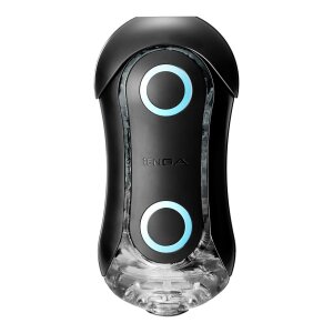 Мастурбатор Tenga Flip Orb Strong — Blue Rush, з можливістю зміни тиску та стимулювальними кульками