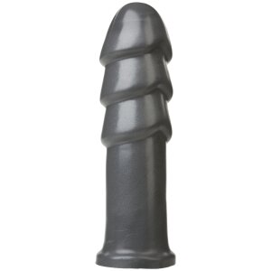 Фалоімітатор для фістингу Doc Johnson American Bombshell B-10 Warhead Gun Metal, діаметр 6,9 см
