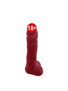 Свічка у вигляді члена Чистий Кайф Red size L, для збудливої атмосфери, що збуджує