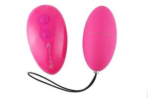 ВіброяйцЕ Alive Magic Egg 2.0 Pink з пультом ДУ, на батарейках AL40513