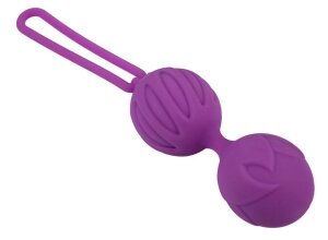 Вагінальні кульки Adrien Lostic Geisha Lastic Balls BIG Violet (L), діаметр 4sm, вага 90гро AD40293