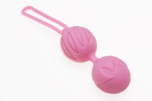 Вагінальні кульки Adrien Lostic Geisha Lastic Balls BIG Pink (L), діаметр 4см, вага 90 гри AD40301