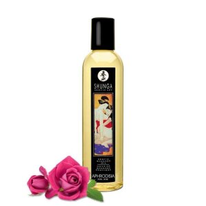 Масажна олія Shunga Aphrodisia - Roses (250 мл) натуральна зволожувальна