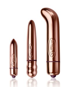 Набір вібраторів Rocks Off Rose Gold SO2030