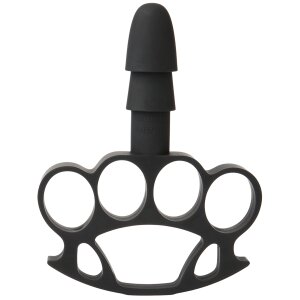 Тримач-кастет Doc Johnson з кріпленням Vac-U-Lock - Knuckle Up для іграшок