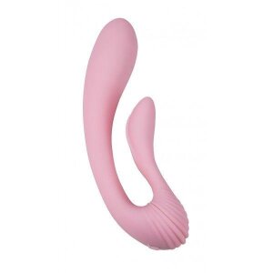 Вібратор Femintimate Dual Massager вагінально-кліторальний з чохлом для зберігання, 2 мотори FM10971
